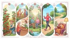 Aktívne starnutie po šesťdesiatke: 5 tipov, ako získať viac energie a znovuobjaviť radosť z komunikácie