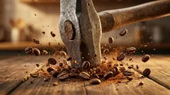 Mletie kávy bez mlynčeka: 6 spôsobov, ako zomlieť kávové zrná